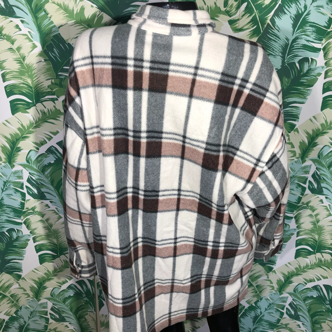 Rutig varm skjorta - 90