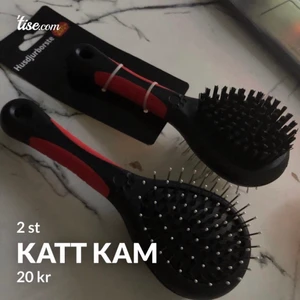 Katt kam - Kan vara till hundar med eller andra djur. De båda är aldrig använda. 20 kr/st. 