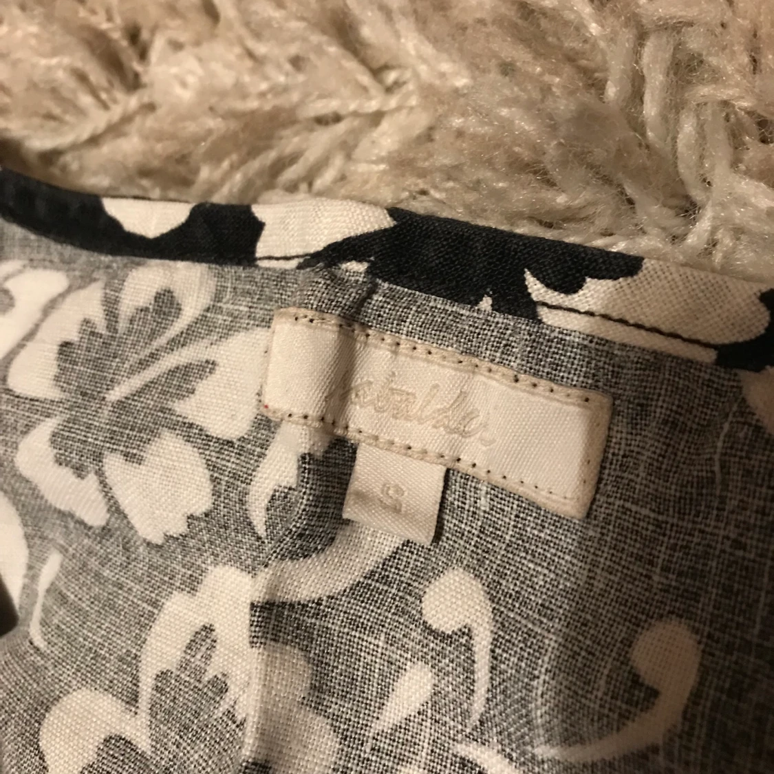 Svart vit klänning  - 91