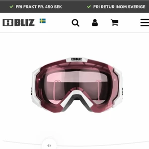 Skidglasögon dam - Endast använda under en skidsemester. Storlek Small. Fint skick. Kommer aldrig komma till användning