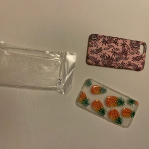Mobilskal iPhone  - Säljer 3 st mobilskal. Passar till iPhone  6 / 6S, 7, 8 och SE. Fint använt skick. 20kr/st eller alla för 40kr. Köparen står för frakten:)