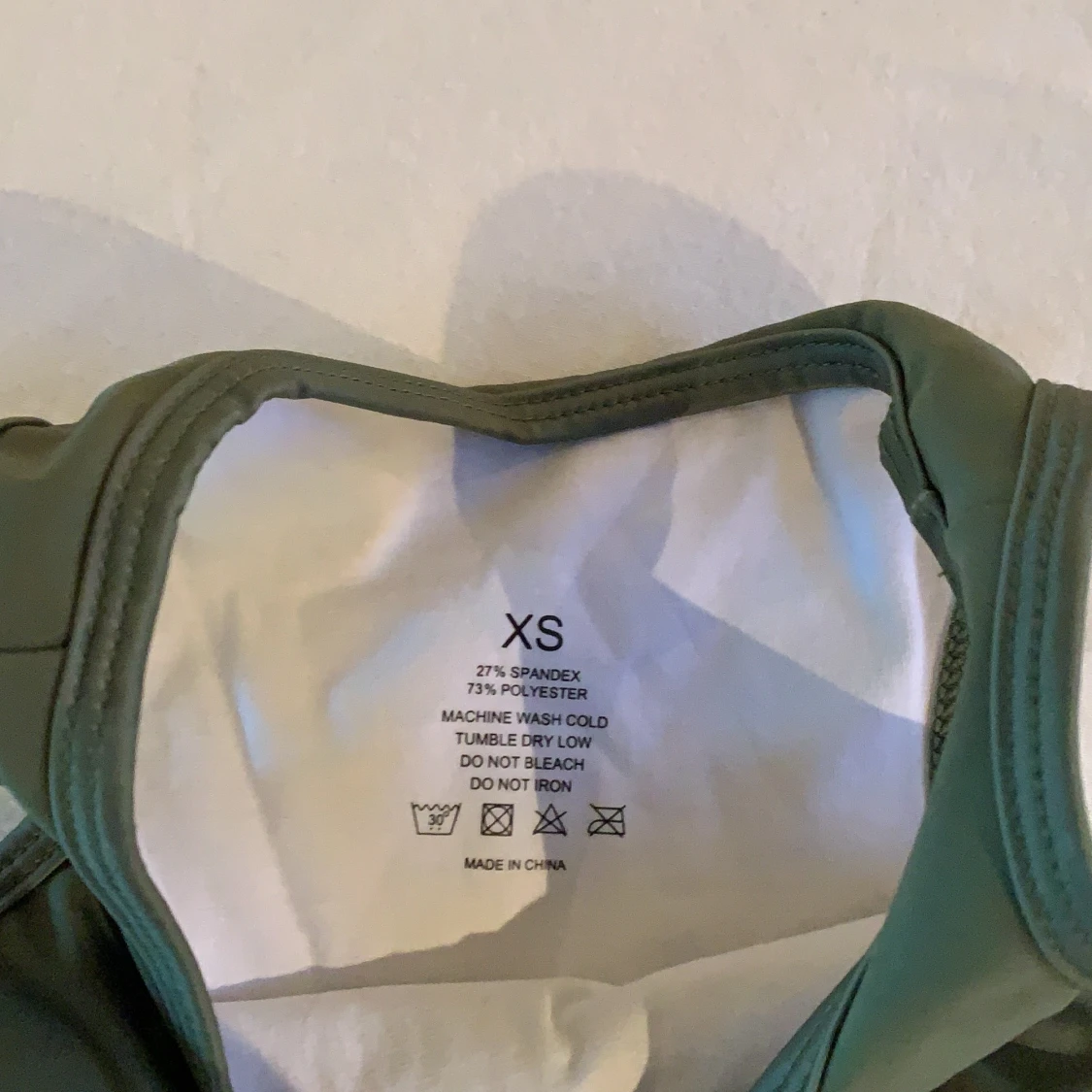 Grön croppad träningströja från Aimn - 91