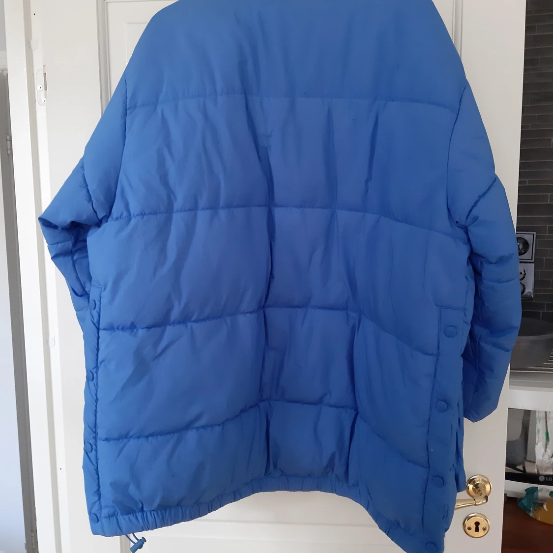 Weekday blå puffer jacka  - 91