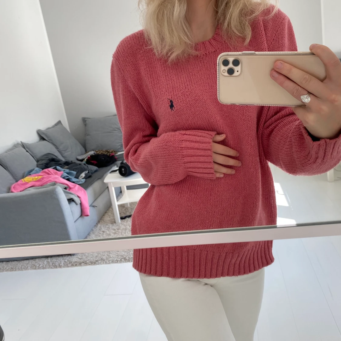 Ralph Lauren stickad tröja🍒♥️ - 90