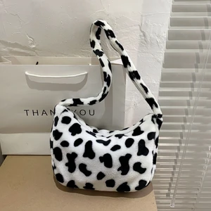 Cow print väska, ny - så så så fin 