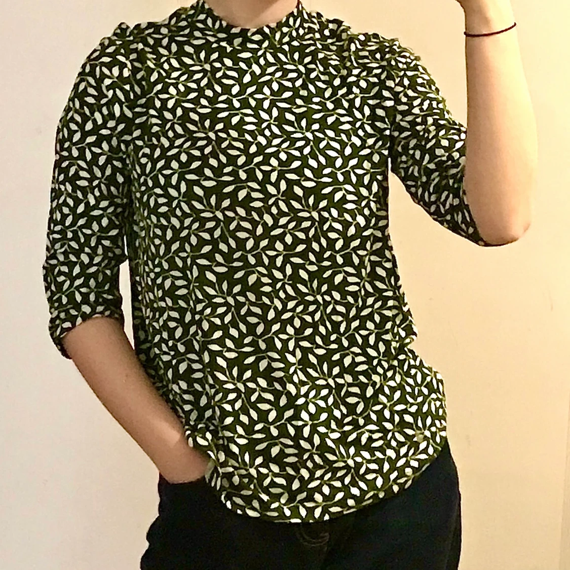 Cubus mönstrad tröja/blus. Strl M - 91