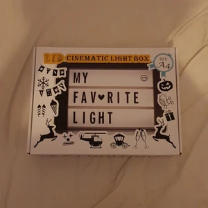 Cinematic light box - Säljer nu min light box för behov av pengar