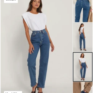 Raka jeans med hög midja, från NAKD⭐️ - Sparsamt använda, som nya. Använt endast 2-3 gånger💕