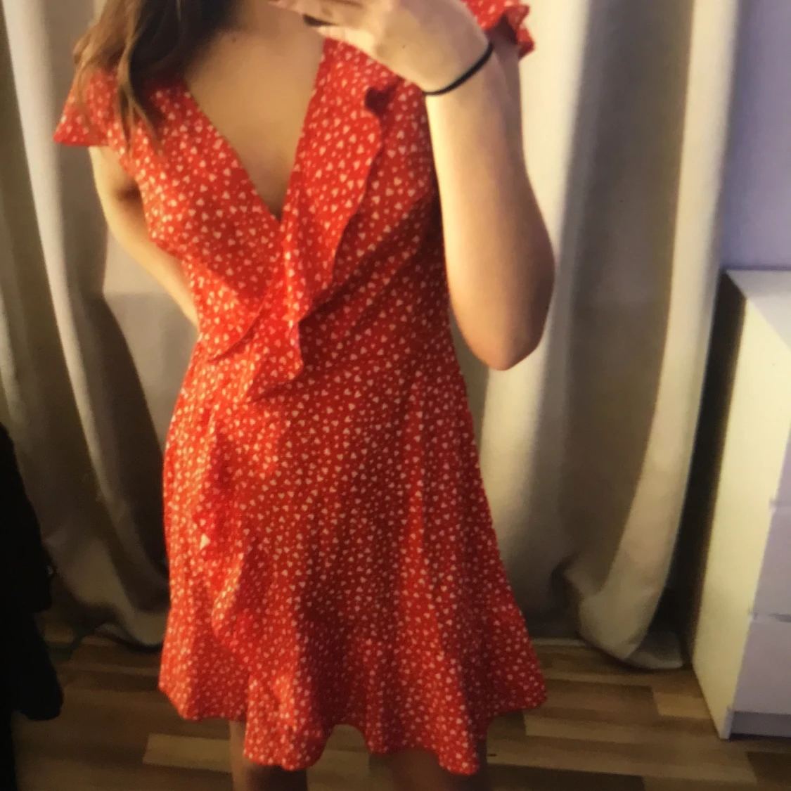 Fin blommig klänning 