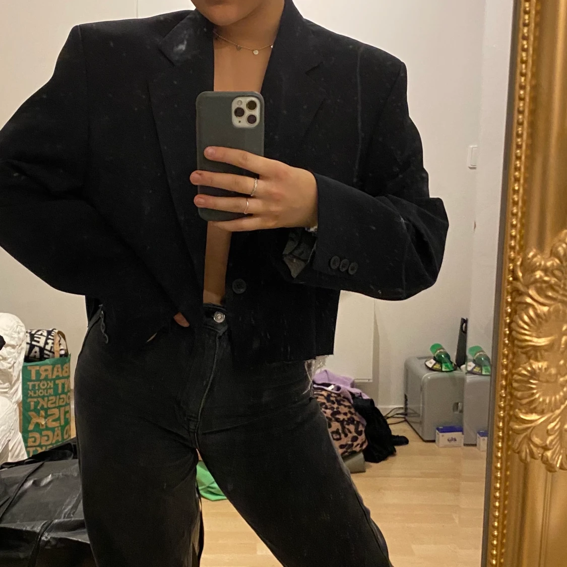 Kort oversized kavaj! - 90