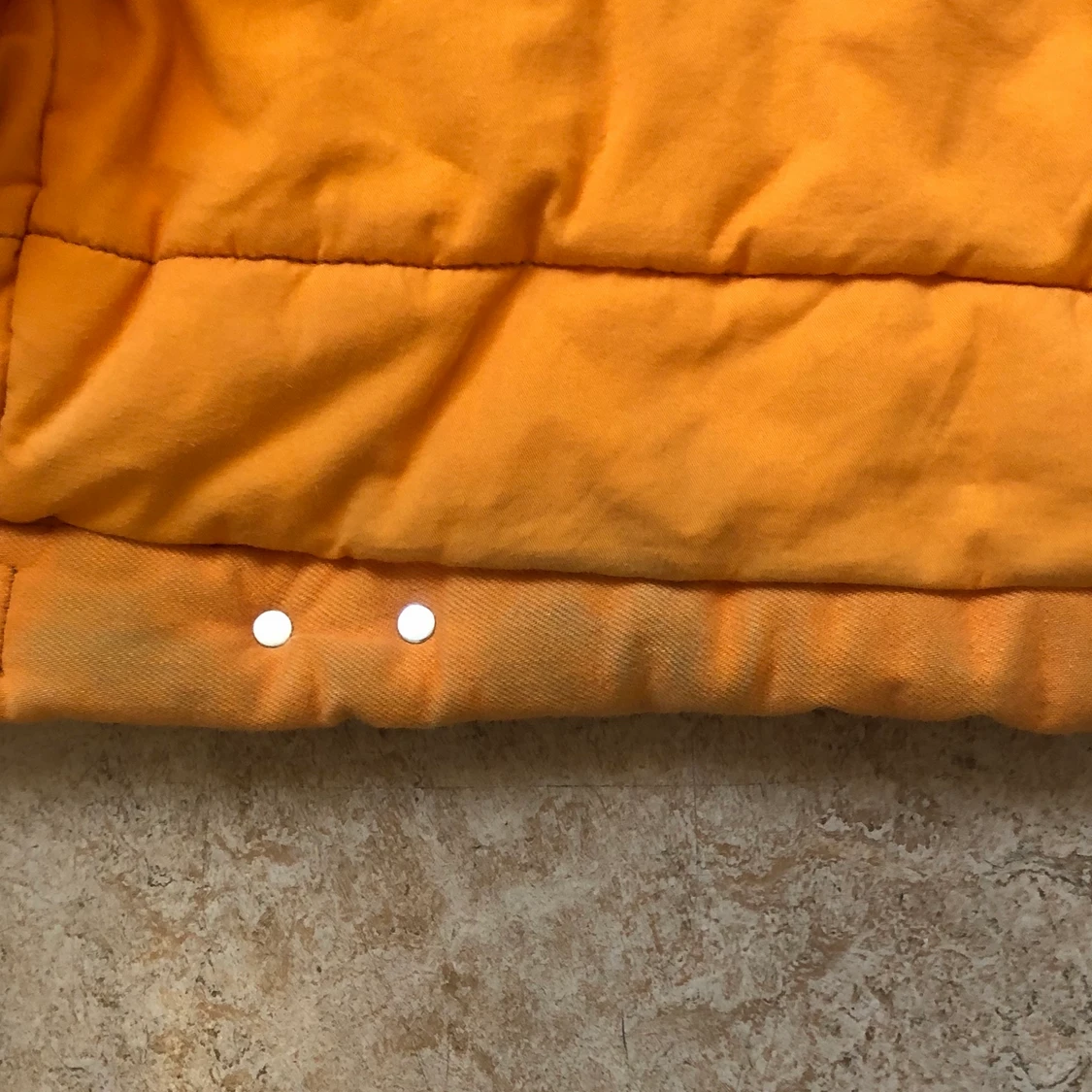 Acne orange jeansjacka  - 90