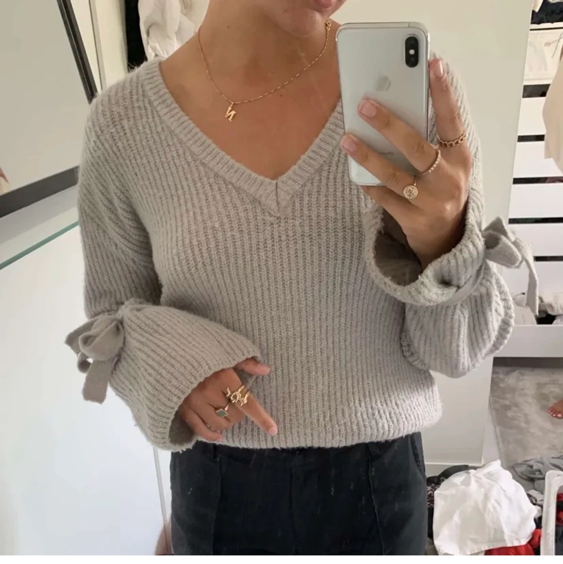 Stickad tröja  - 90