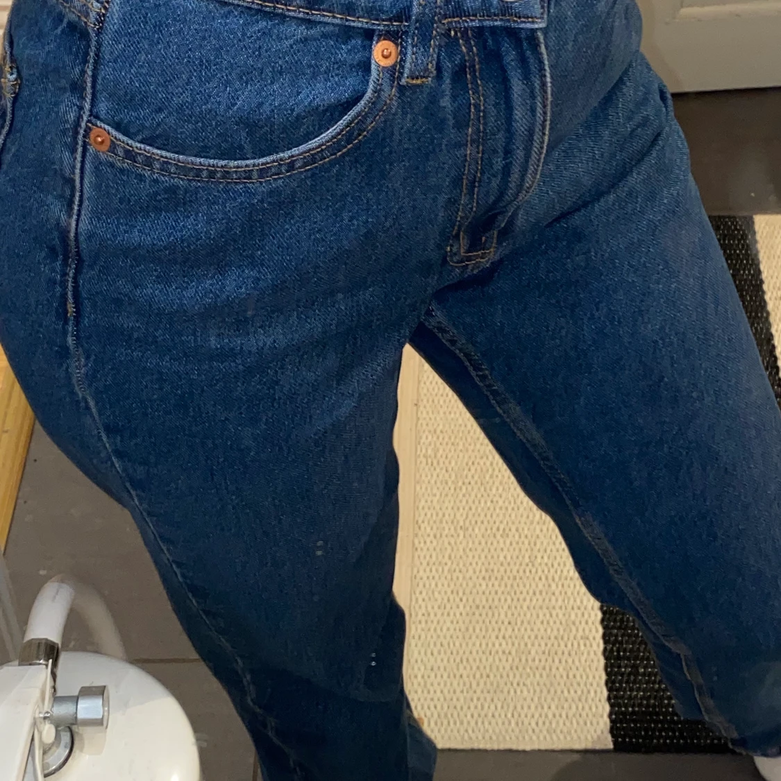 Oanvända Lindex jeans storlek 34