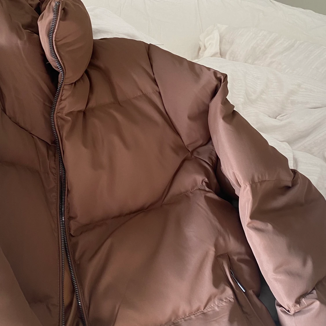 Brun pufferjacka - 91