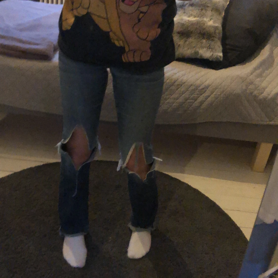 Slitna bootcuts från jc