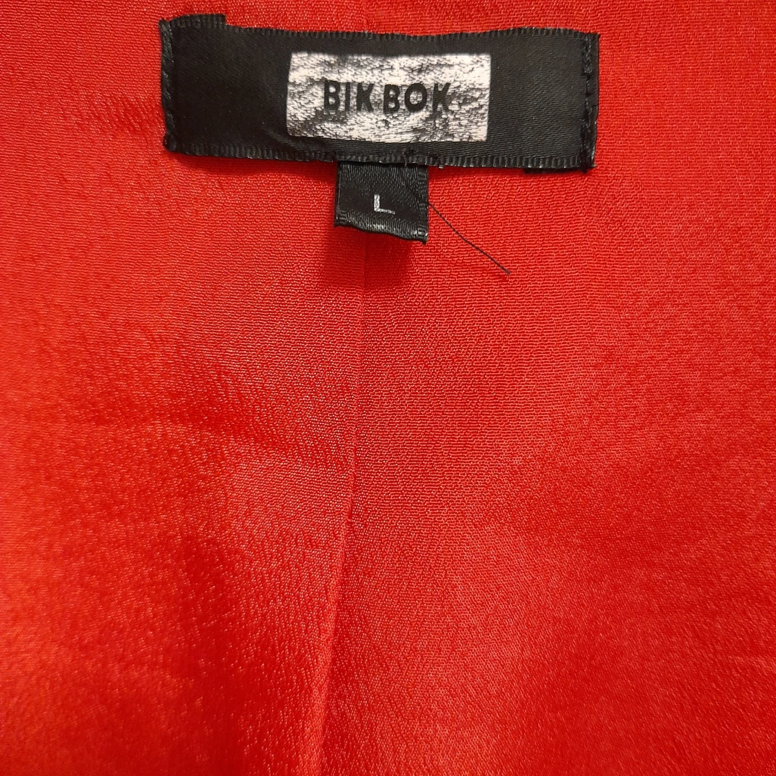 Röd kavaj strl L - 91