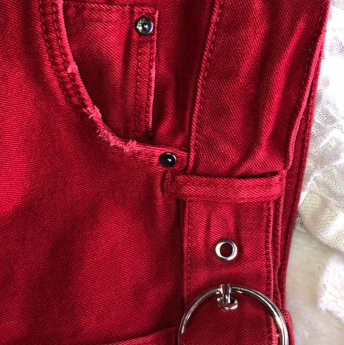 Kort kjol i storlek XS