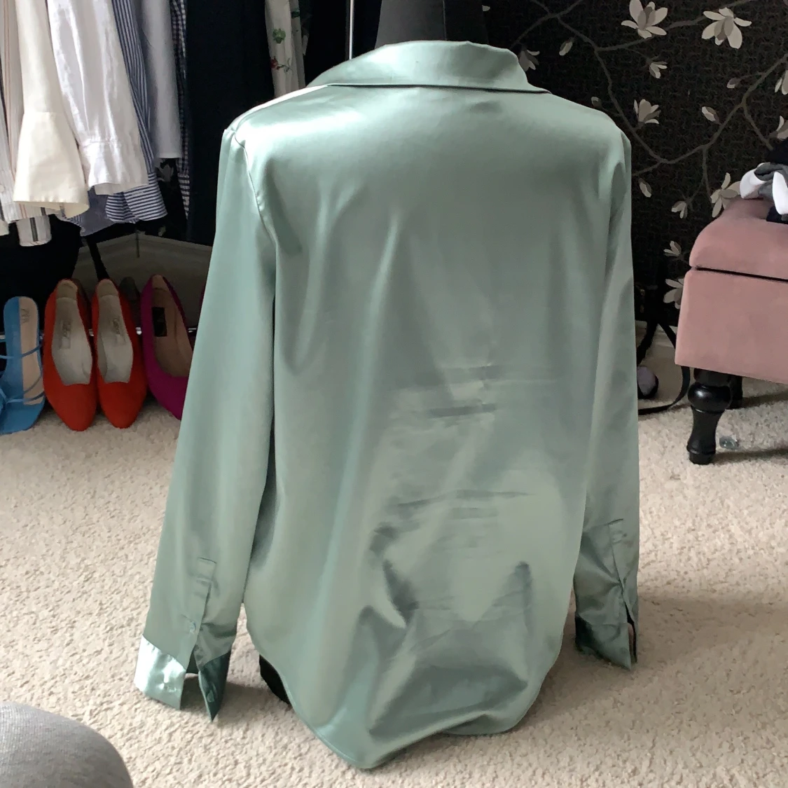 Samsøe Samsøe grön skjorta  - 90