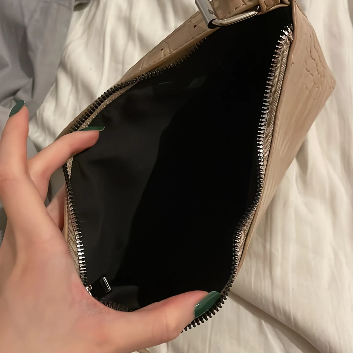 Beige handväska  - 90