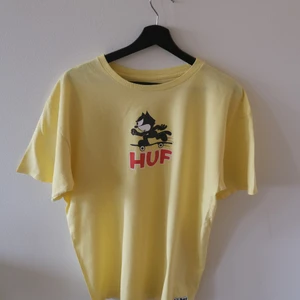 HUF X Felix the Cat Skate Banana T-shirt - Storlek Large, Änvänd men fortfarande i bra skick