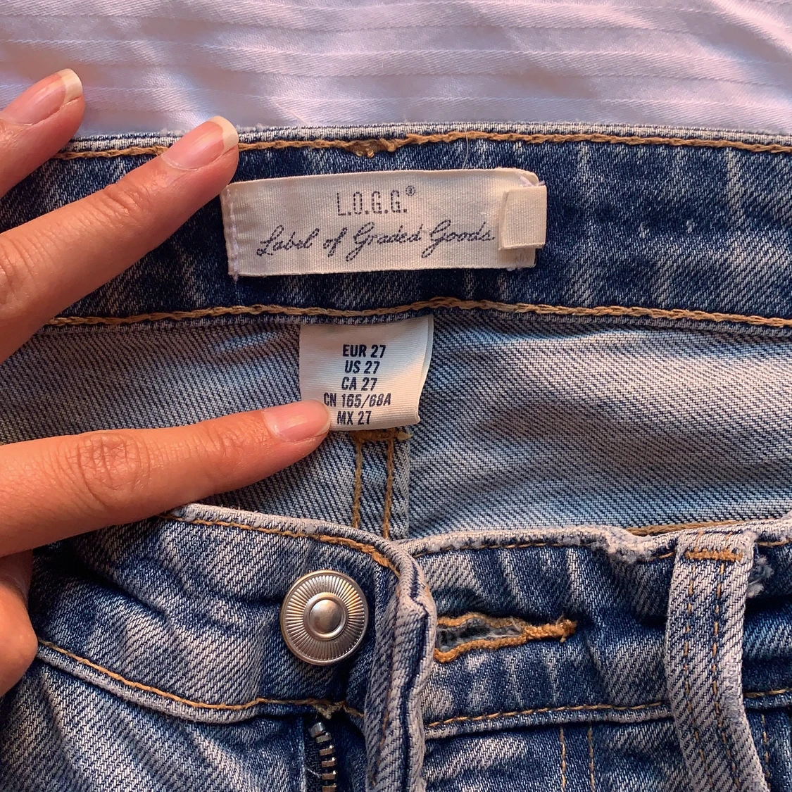 Raka snygga jeans stl 27  - 90