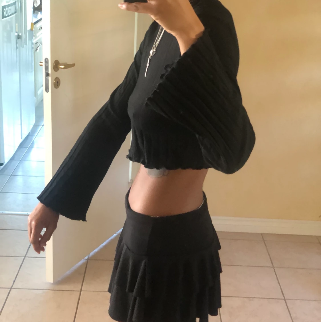 Shein Långärmad Topp - M - 90