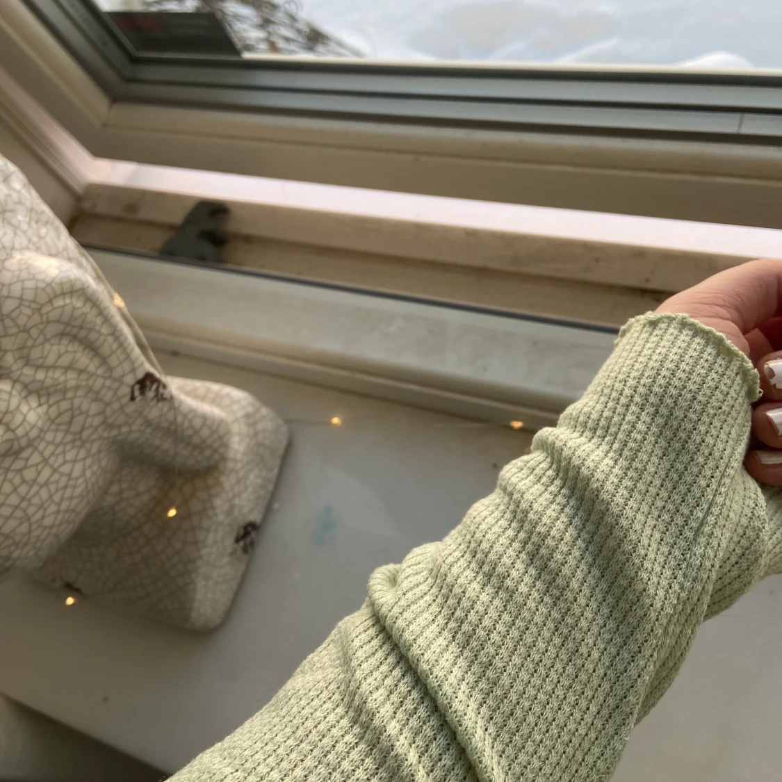 Mintgrön tröja - 90