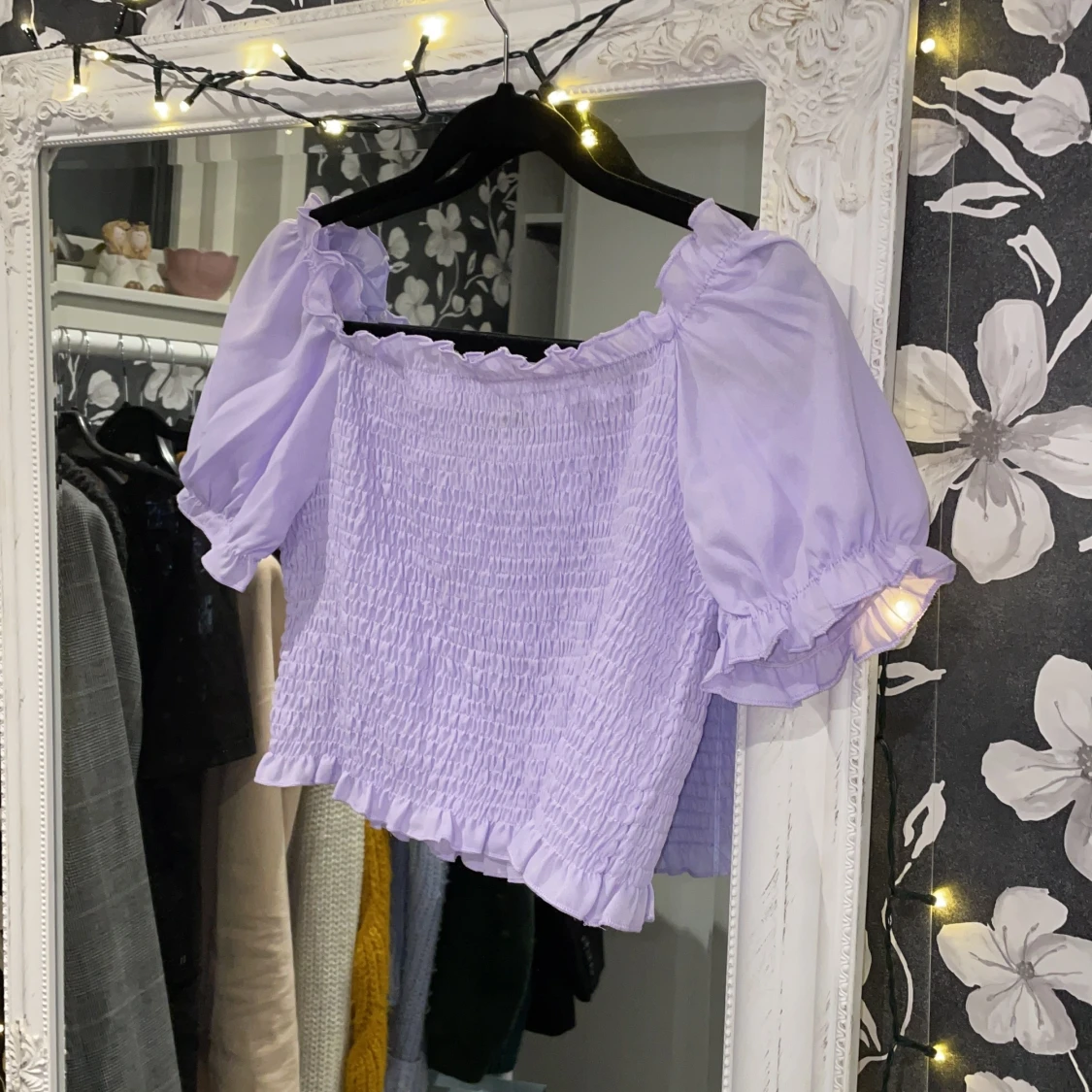 Söt topp i pastell - 90