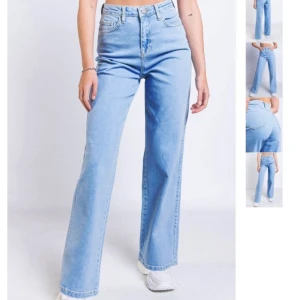 Jeans från madlady - Jeans från madlady, säljer för att byxorna är lite för långa för mig och jag är 160 cm lång💕💕 storlek 34