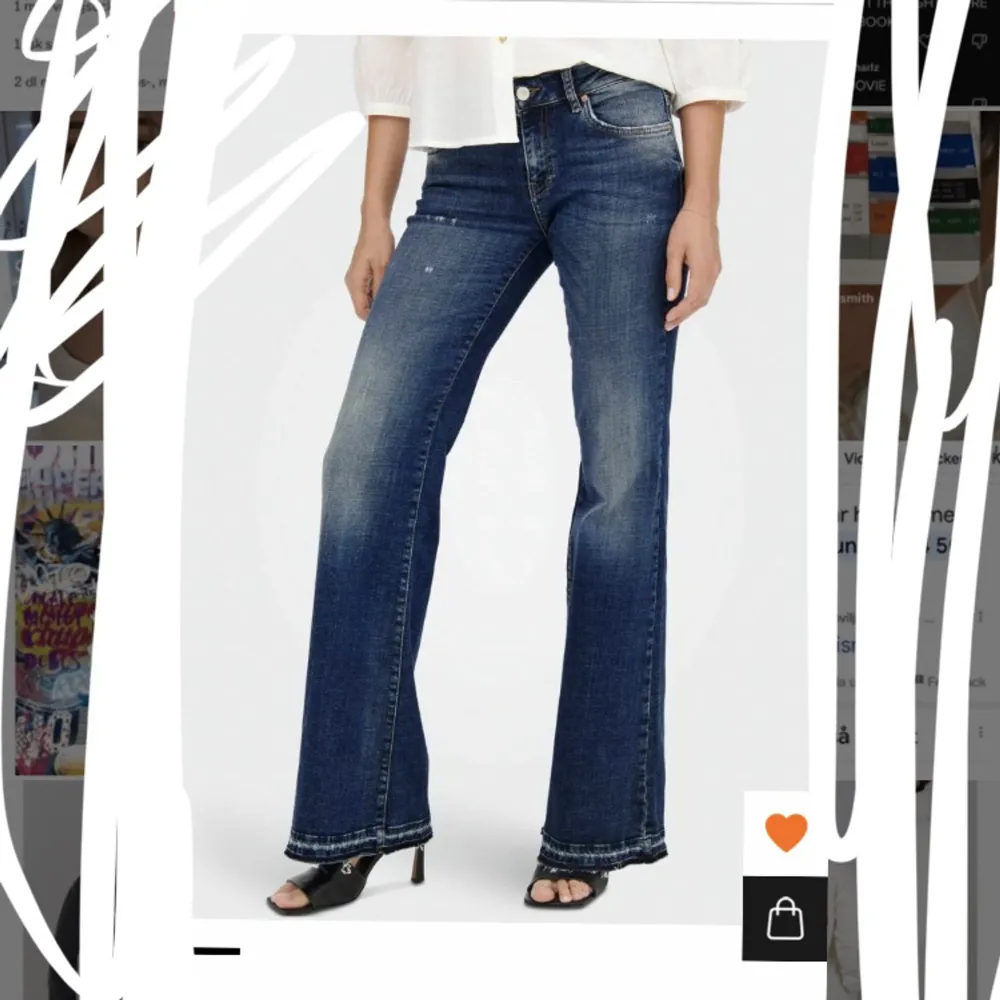 söker dessa only jeans från zalando i s eller m . Jeans & Byxor.
