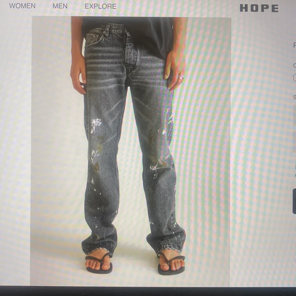 Helt nya hope bootcuts jeans. Lapparna är kvar helt oanvönda. Storlek 28. Nypriss 2700. Jeans & Byxor.