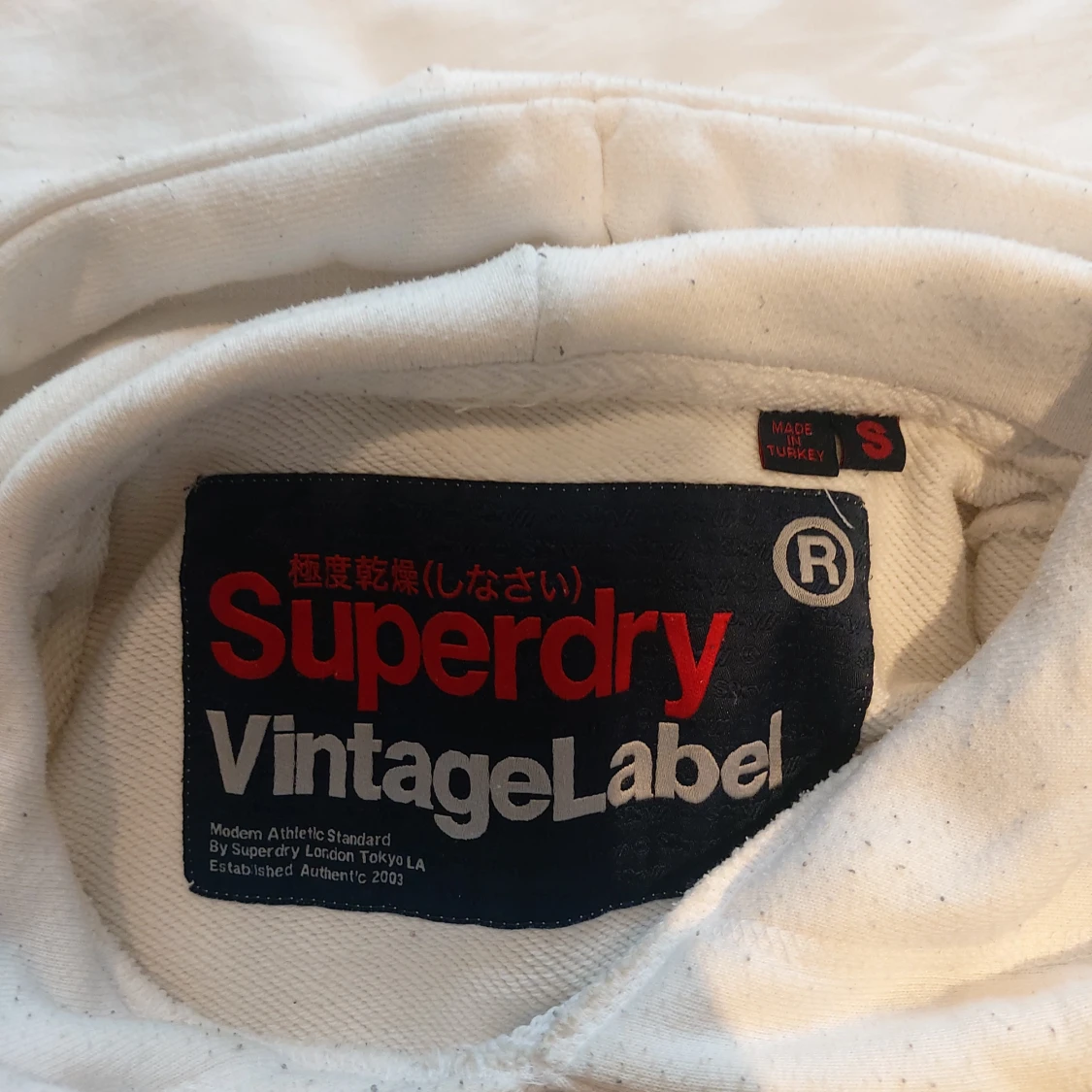 Vit superdy hoodie - 90