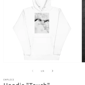 hoodie - Säljer min hoodie från emplece. Använd 4 gånger, säljer pågrund av den blivit för liten!