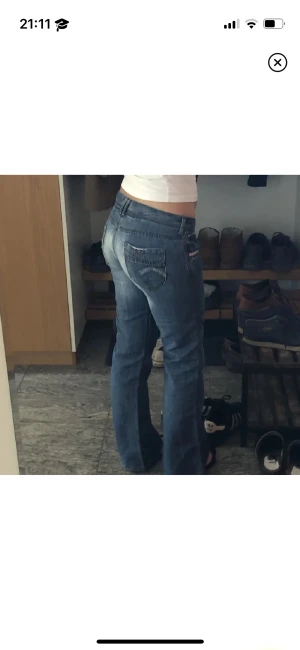 Lågmidjade bootcut jeans❤️ - Jättefina! Kommer bara inte till användning ❤️