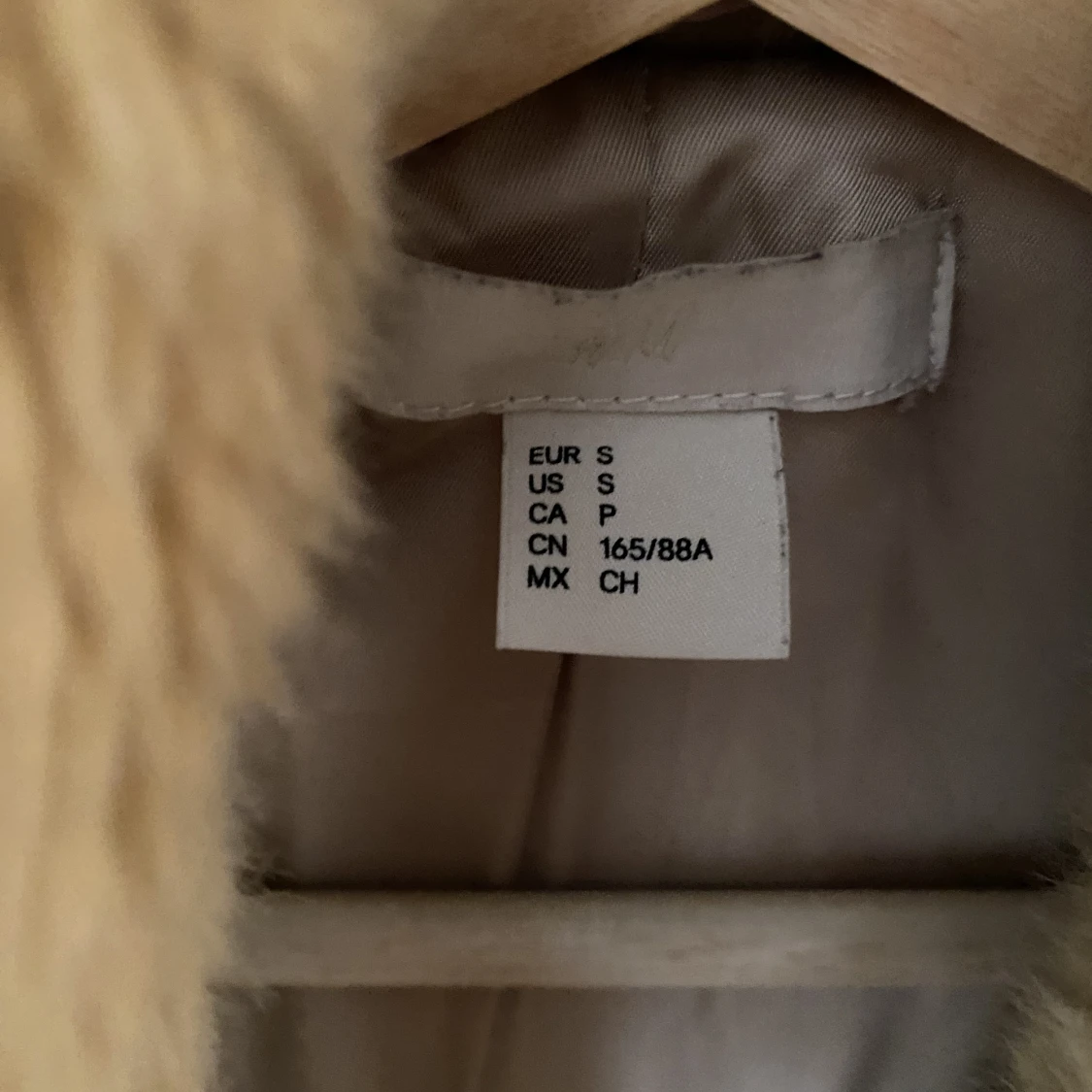 Fuskpäls beige - 91