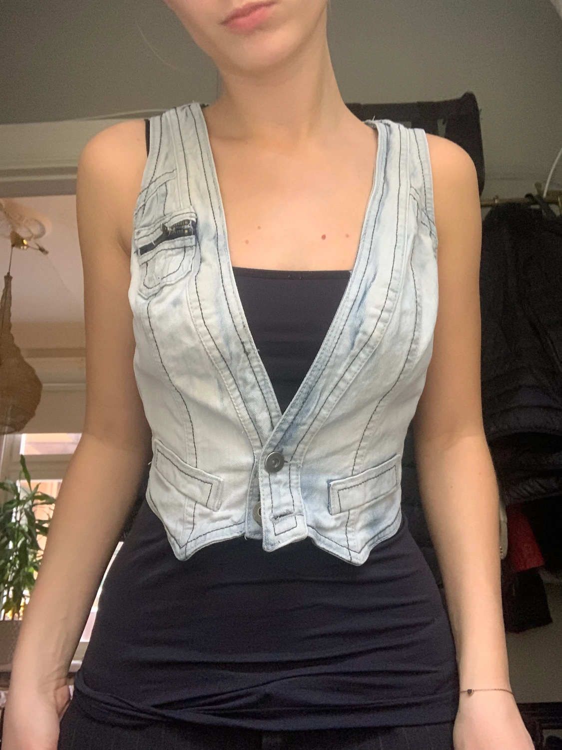 Jeansväst  - 91