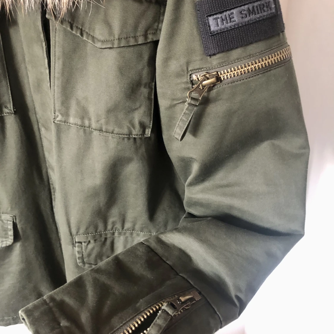 Khakigrön vinterjacka The Smirk - 91