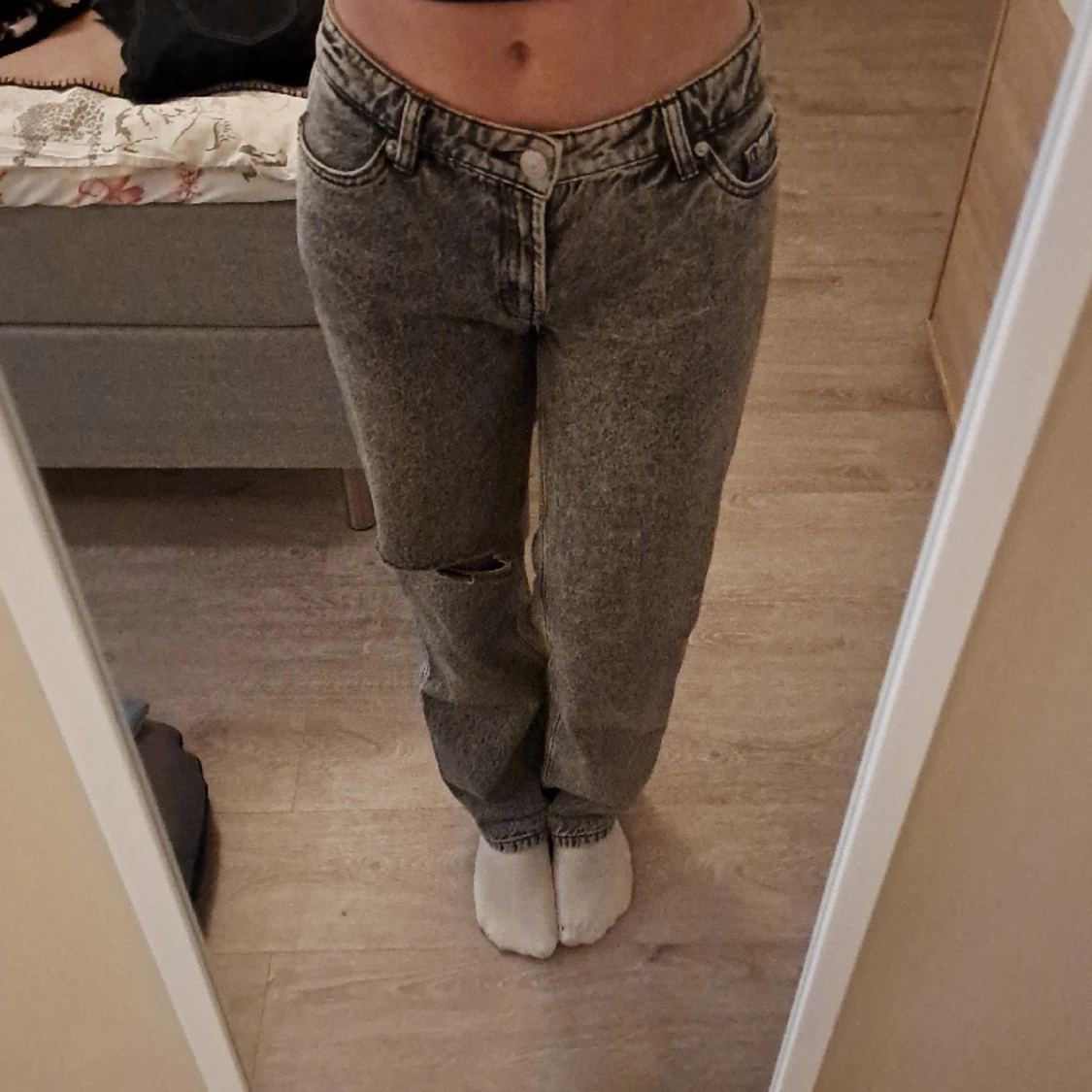 Straight jeans i bra skick