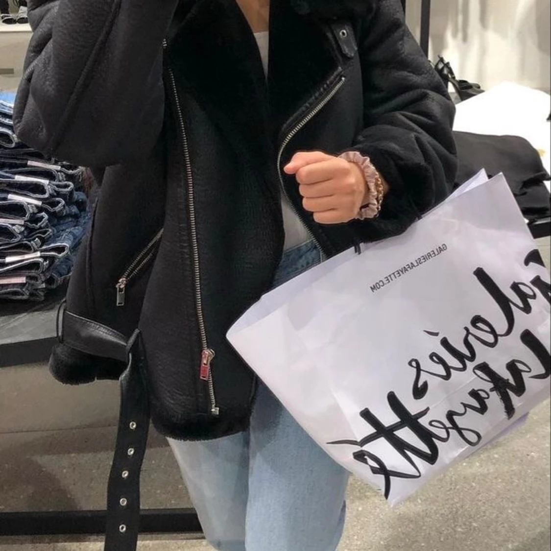 Pilotjacka med bondat material  - 90