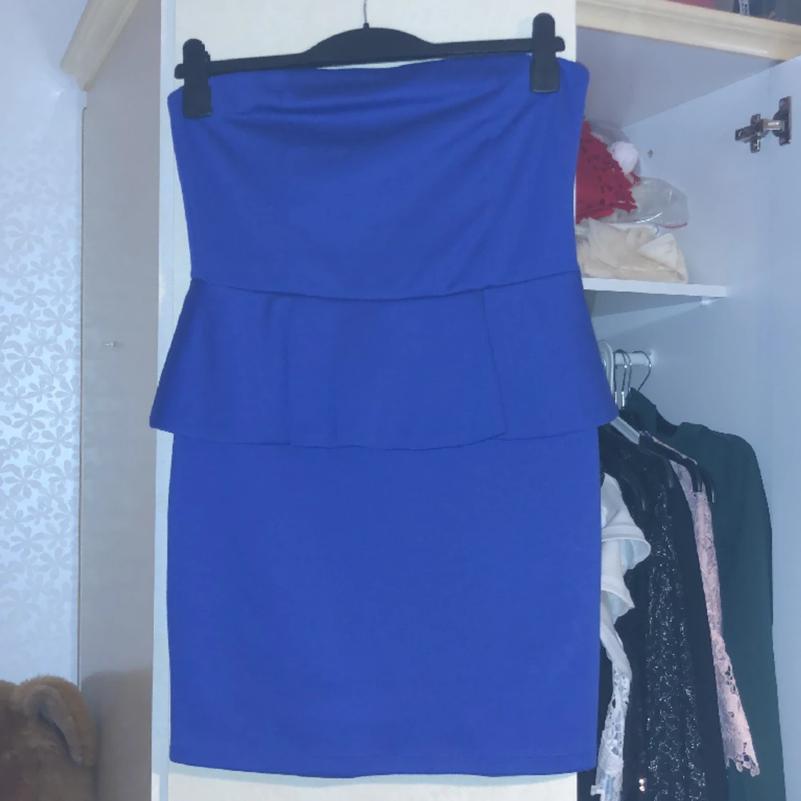 Lila/Blå klänning - 90