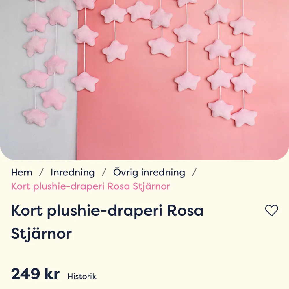 Rosa sjänor man kan sätta på Väggen eller vart man vill, köpte på kawaii för 249kr säljer för 170kr 😽❤️   TAR BARA SWISH!!⚠️⚠️. Övrigt.