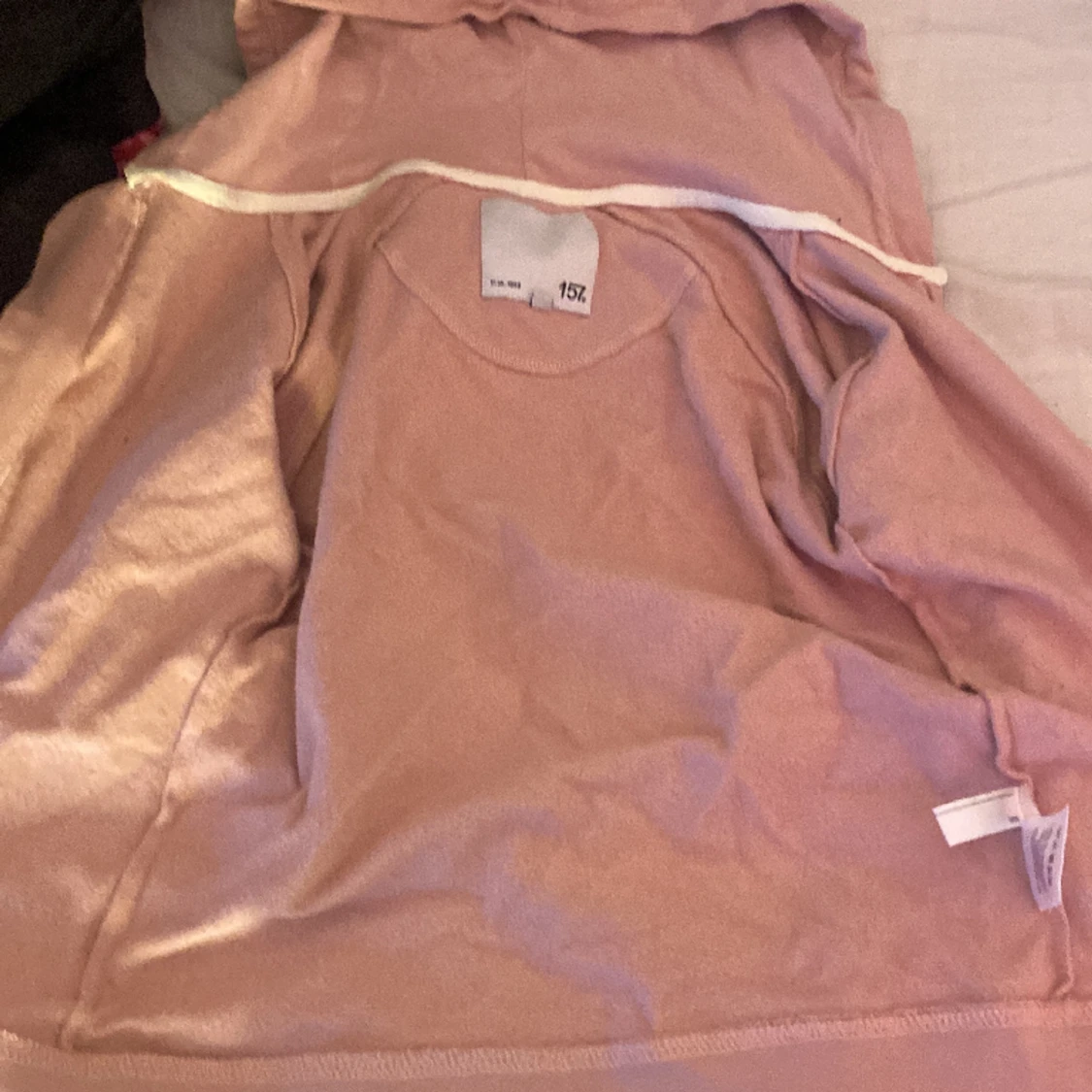 Rosa kofta med dragkedja xs  - 90