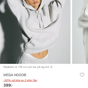 Hoodie - Snygg hoodie från bikbok, i hel nyskick säljer pga jag beställde fel storlek o kunde int skicka tillbaka ,inga defekter eller hål osv, priset går att diskutera, hör av er vid frågor,nypris 399