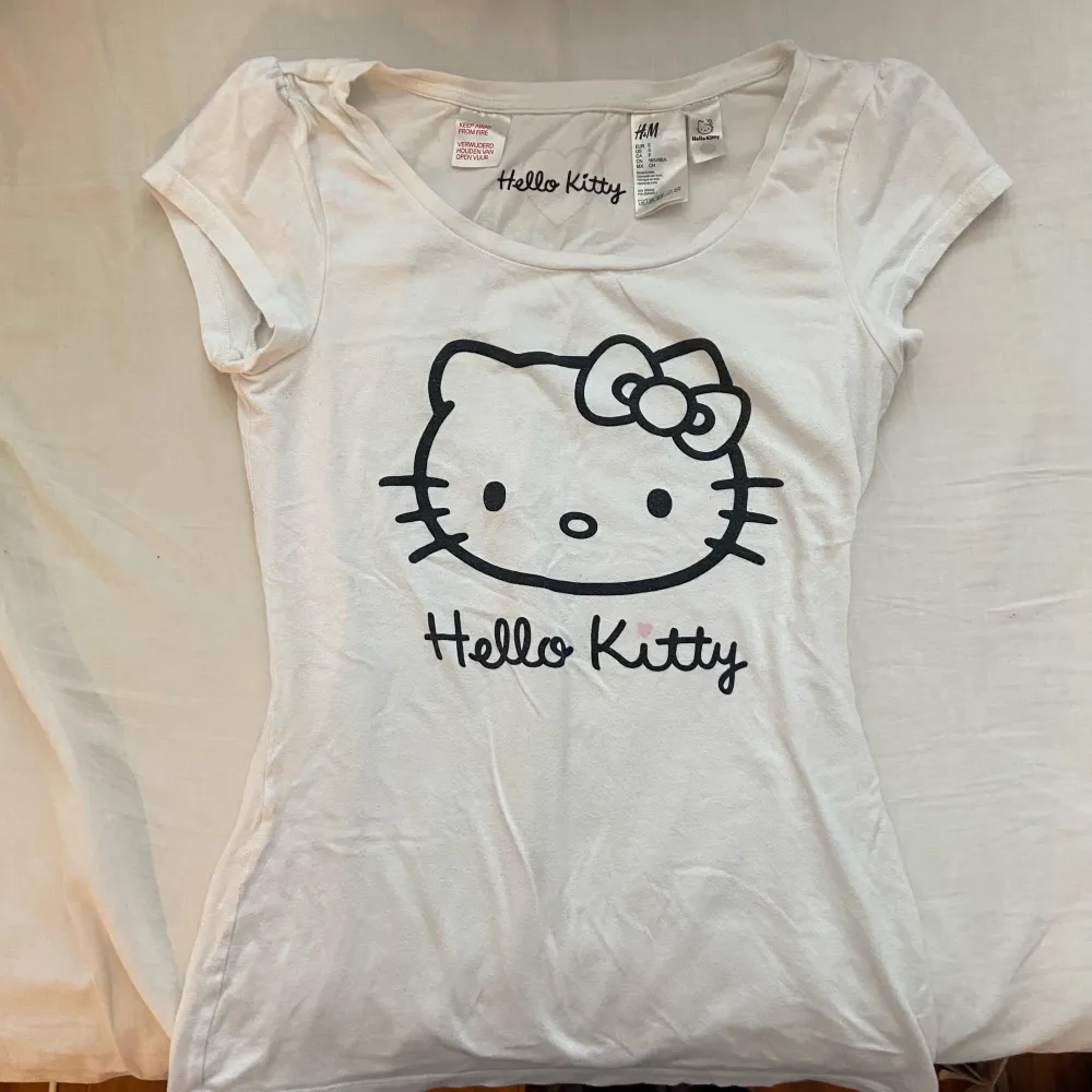 hello kitty t-shirt, storlek S, jättebra skick! möts i stockholm eller fraktar 💓. Toppar.