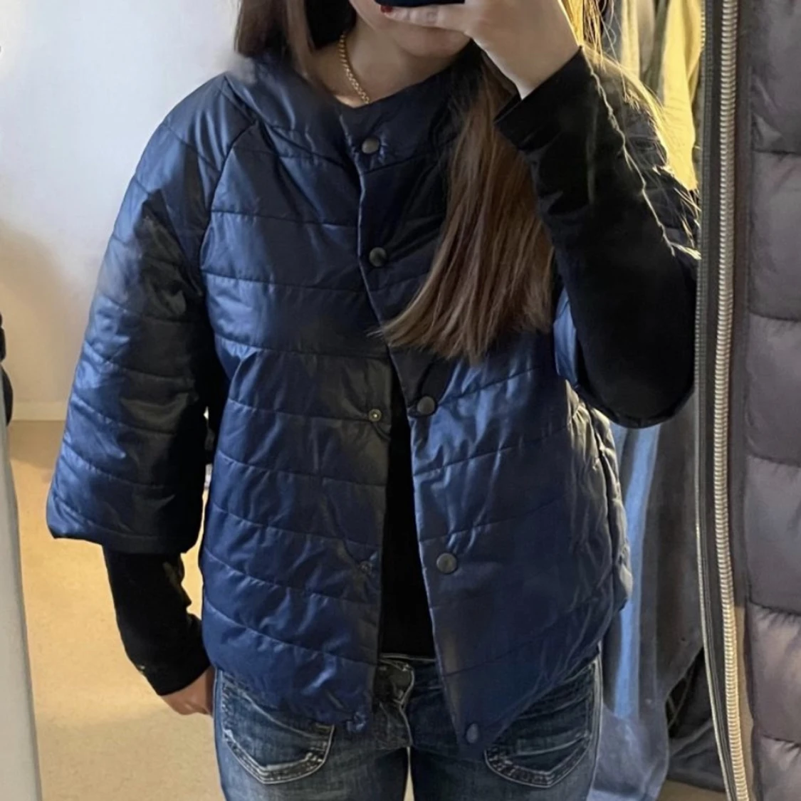 trekvartsärmsjacka - 90