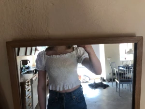 Jättefin topp - Jättefin topp, vit storlek S. Från Shein. 