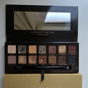 Anastasia of Beverly Hills Soft Glam ögonskugga - Anastasia of Beverly Hills ”Soft Glam” ögonskuggspalett. Ingår en grym borste! Hälften av skuggorna är oanvända🤍✨ Bra skick men är lite smutsig på utsidan. Original kartong finns kvar⭐️