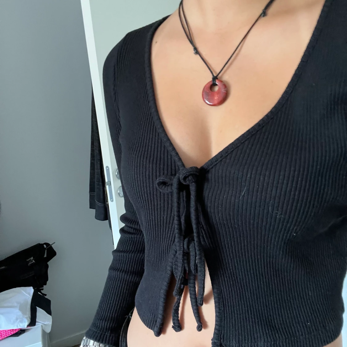 Söt långärmad topp - 90