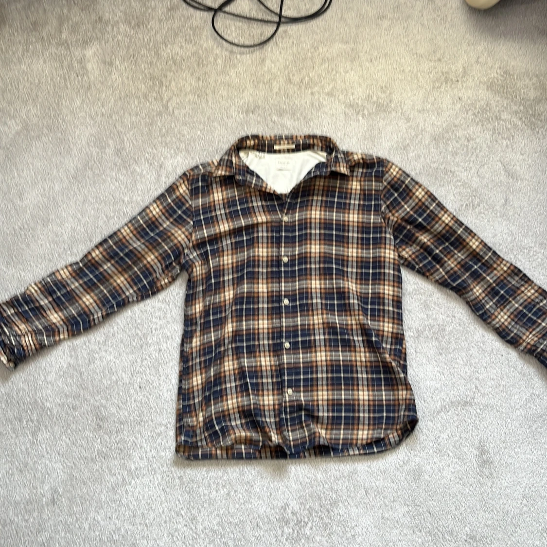 Bruns selected homme skjorta