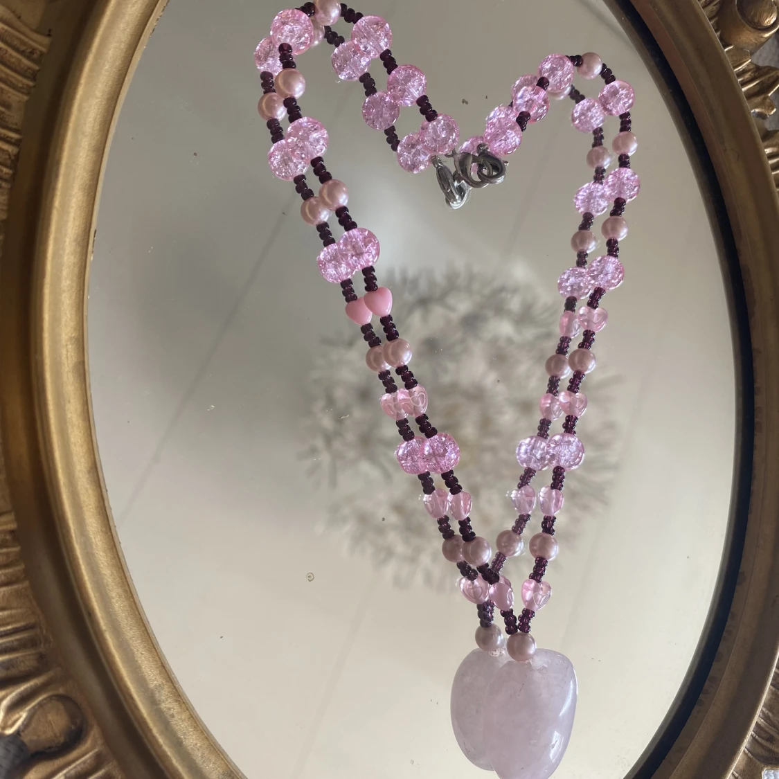 Halsband hjärtan - 90